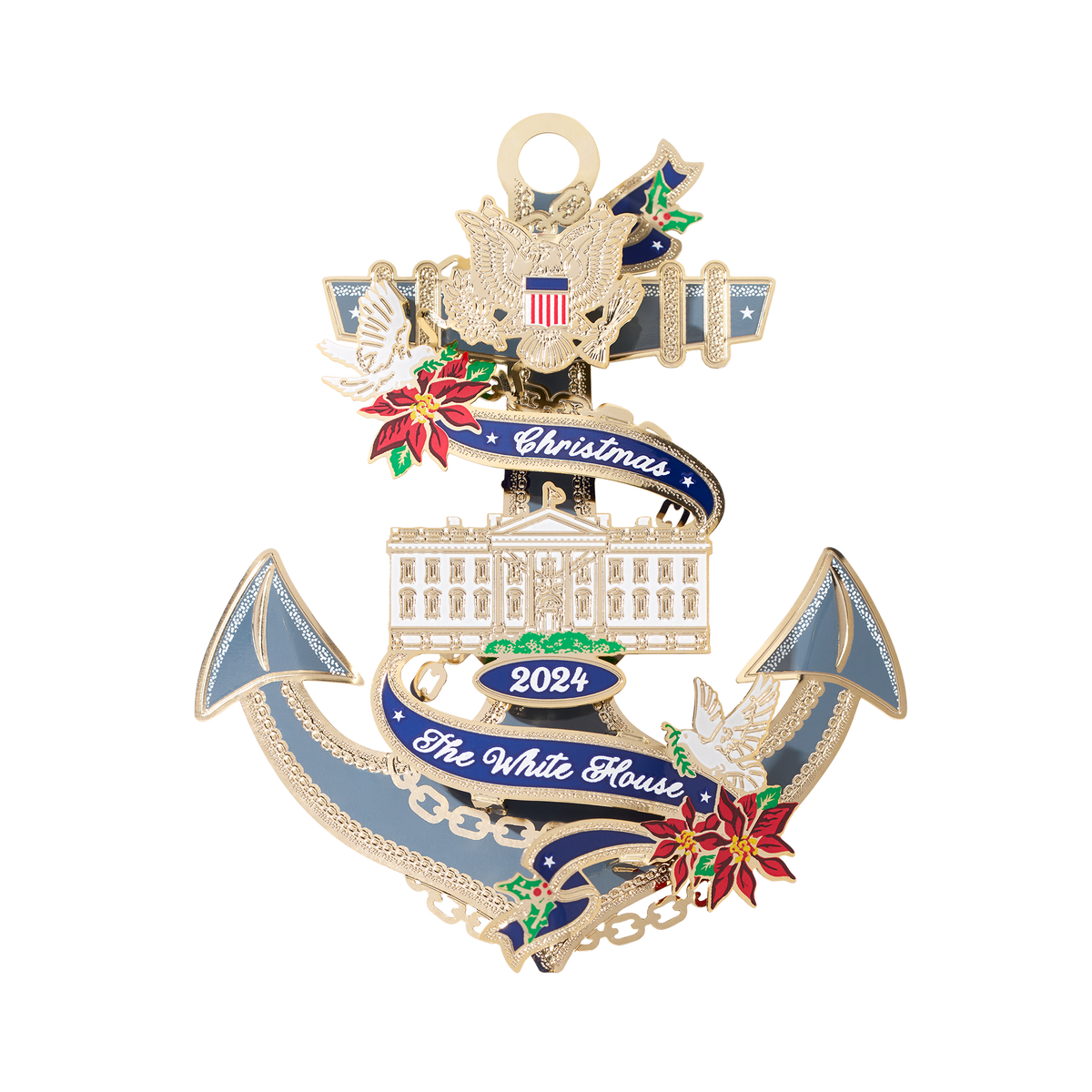 Official 2024 White House Christmas Ornament