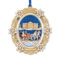2004 White House Christmas Ornament, A First Family's Sleigh Ride
