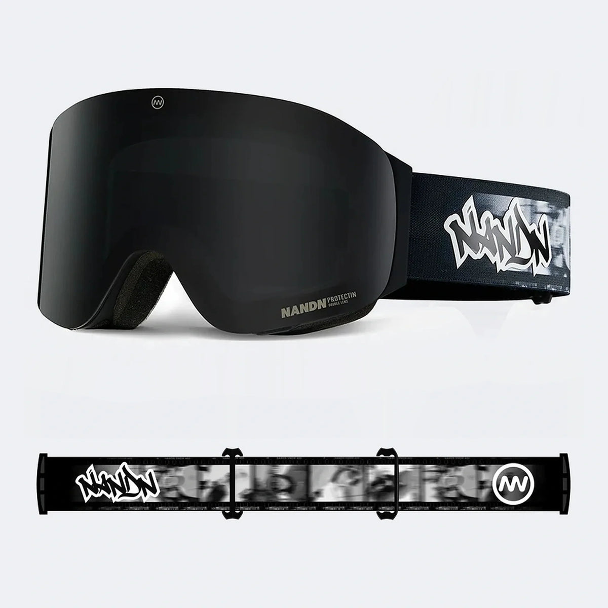 OTG Cylindrical breathable HD anti-fog flip-up ski goggles NG17