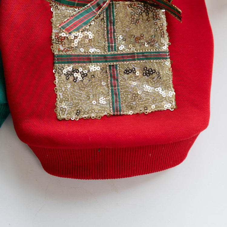 Christmas Gift Pattern Dog Cat Hoodie