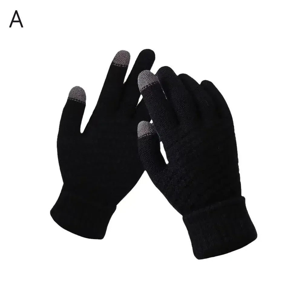 Women's Knitted Thicken Winter Hand Warmer Gloves – 4 Colors