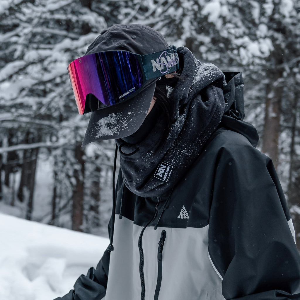 OTG Cylindrical breathable HD anti-fog flip-up ski goggles NG17