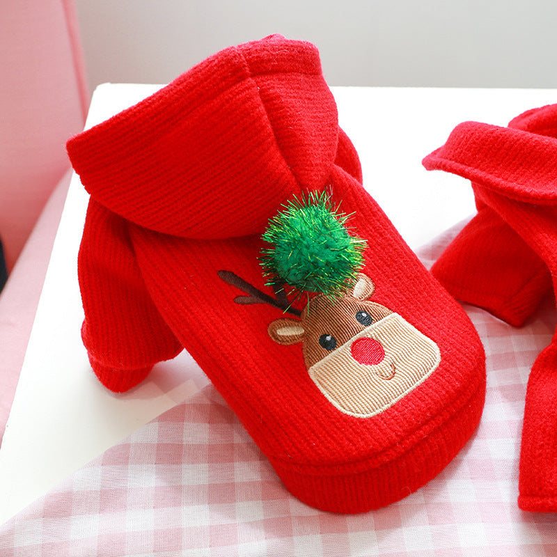 Christmas Pet Dress&Hoodie