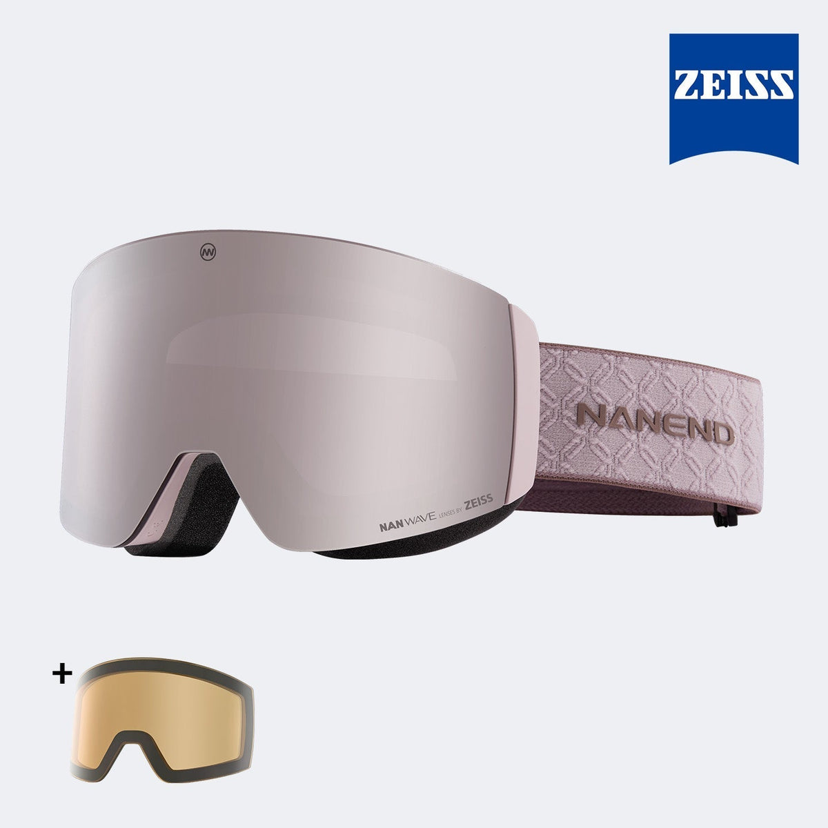 Wilderness Double Zeiss Lens Wave Magnetic Ski Goggles NG14pro